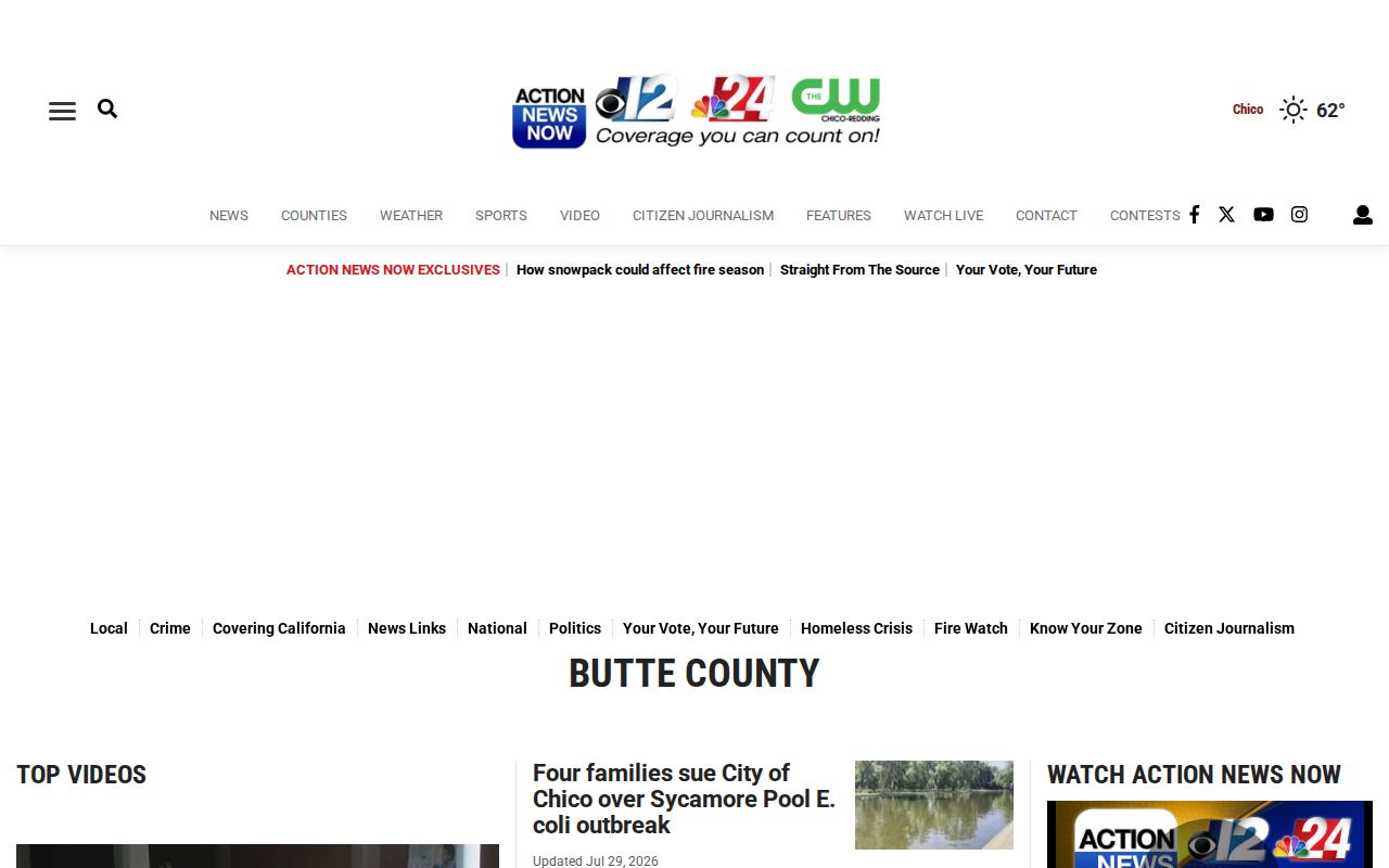Butte County crime news and arrest reports from Action News Now
